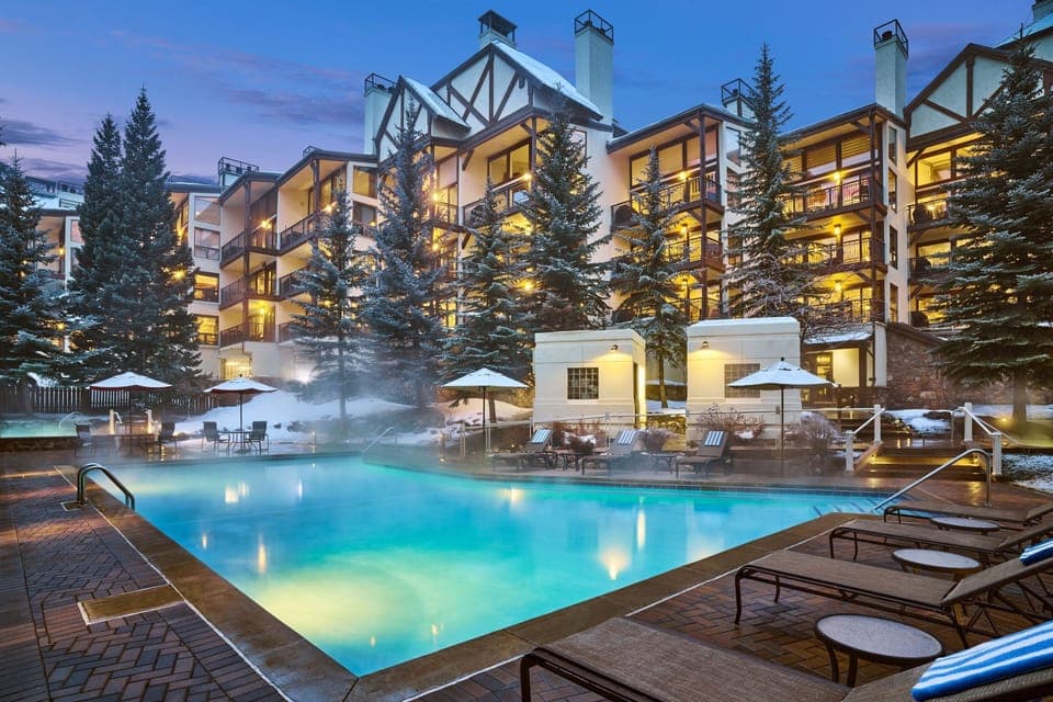 Winter Outdoor Pool