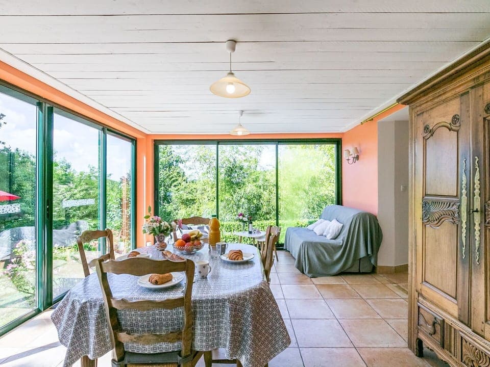 Sky, Table, Furniture, Daytime, Property, Plant, Mountain, Azure, Chair, Nature