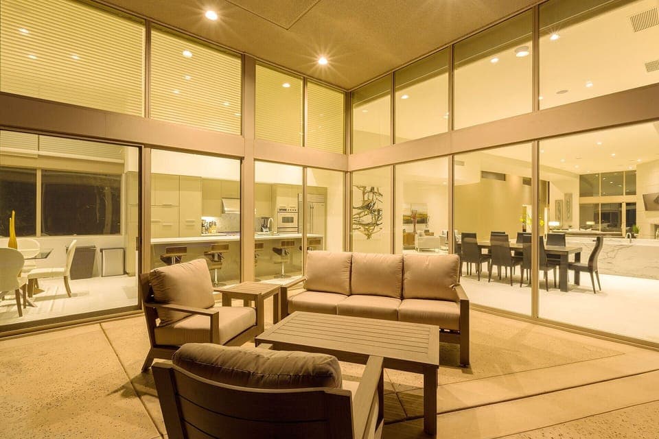 Outdoor seating