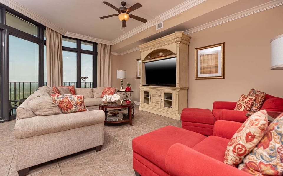 The Oasis 1814 Orange Beach, Alabama, state park view, 3 bedroom condominium