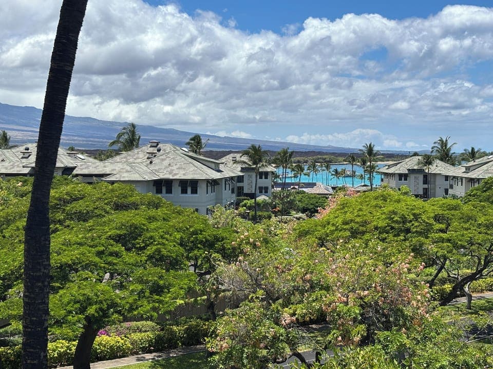 Ocean view from lanai