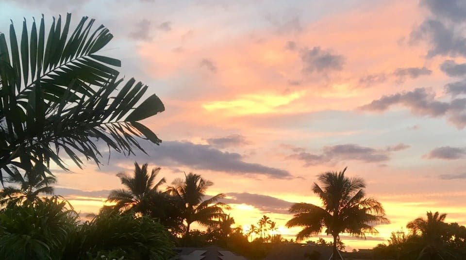 BREATHTAKING SUNSETS AND MEMORIES AWAIT FROM THE UPSTAIRS LANAI