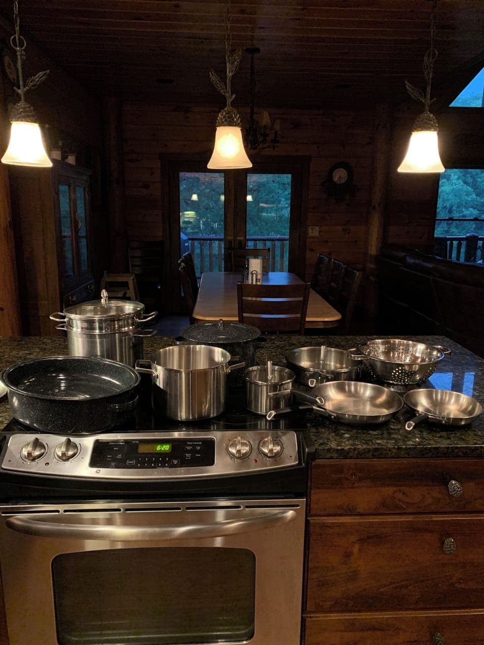 Stainless steel stove/oven