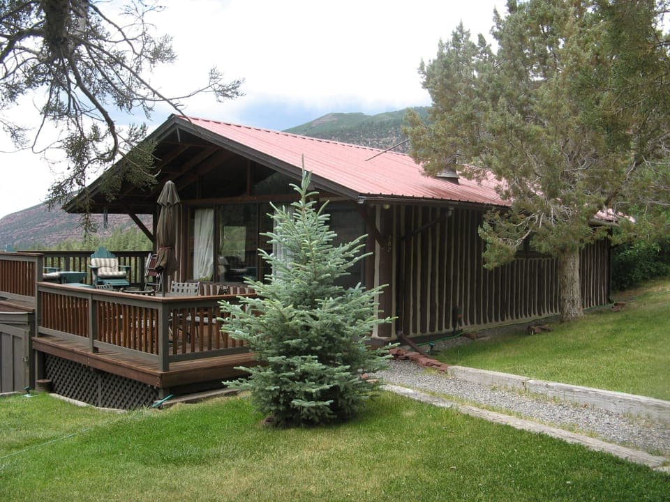 Entrance to Brown Cabin