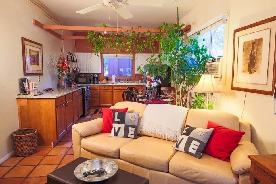 Leather queen sleeper