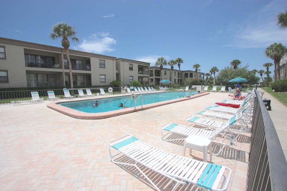 Communal Heated Swimming Pool with Huge Sundeck!