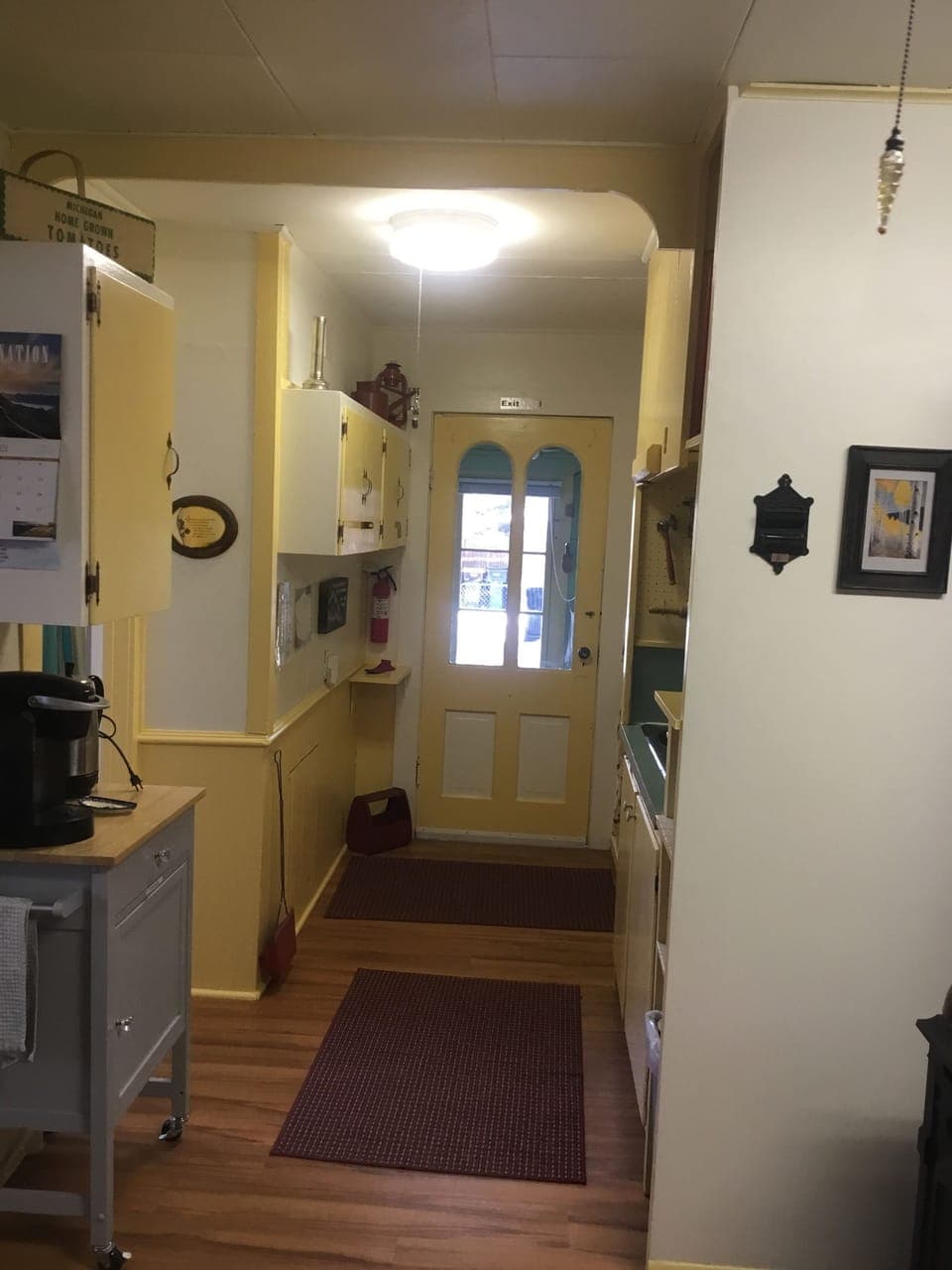 Back door