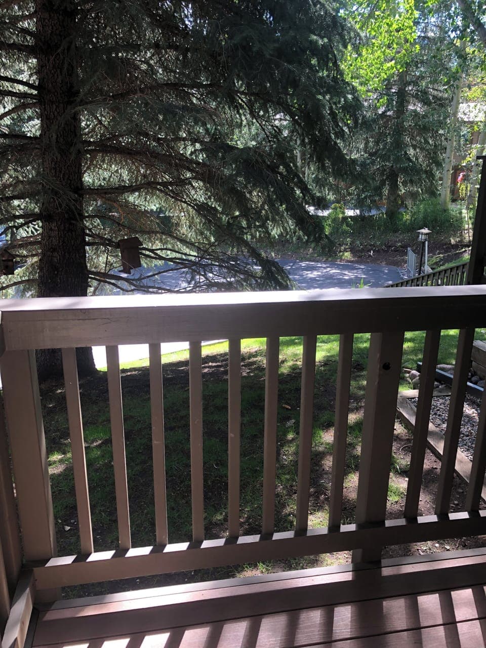 Deck off Master Bedroom