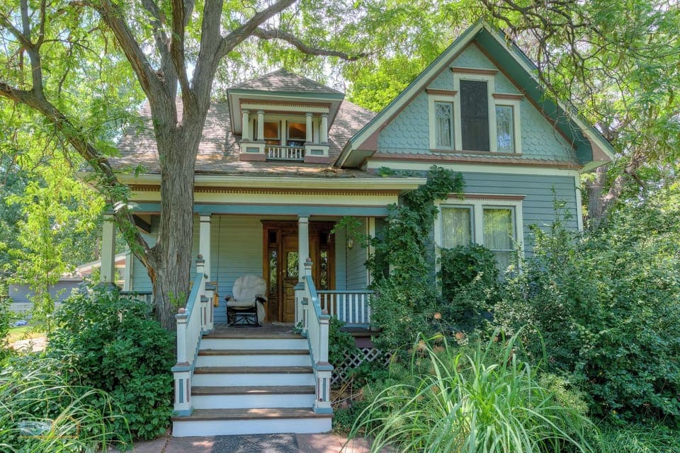 Built in 1901, his Victorian Charmer will give you a hug when you enter!