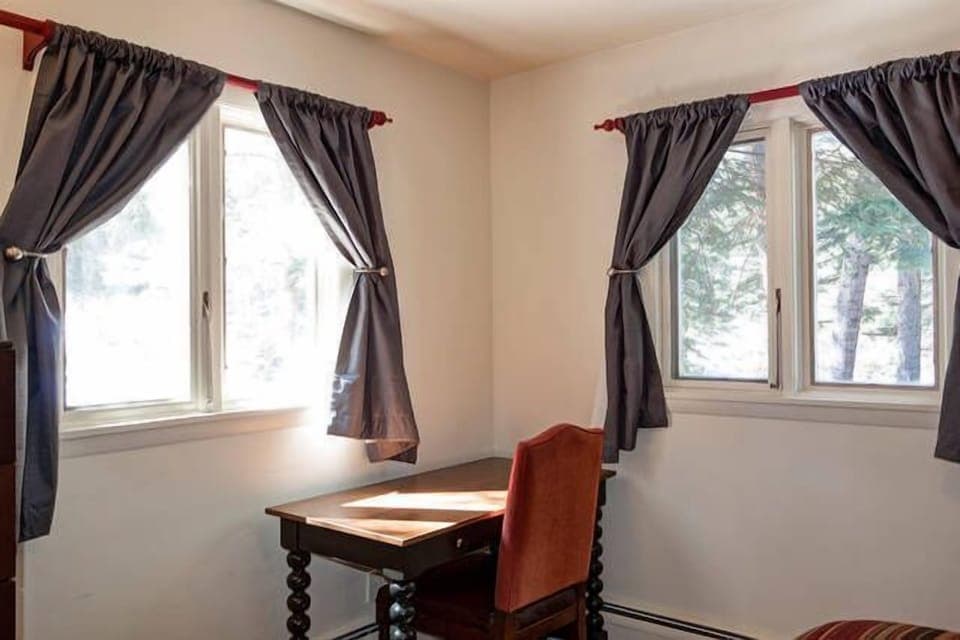 Downstairs Master Workspace - View of Creek - 1