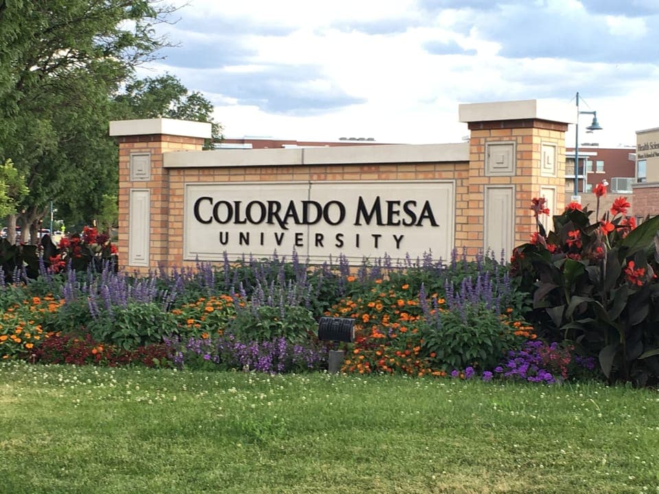 University across the street. 
