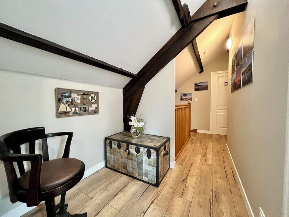 All 3 bedrooms and main bathroom are on the first floor off the landing.