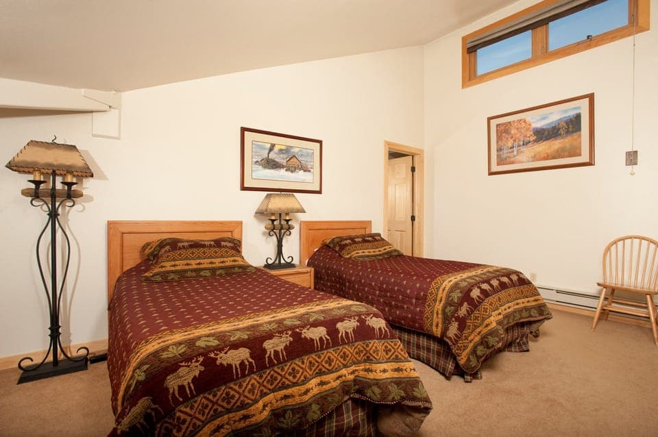 Get a good night sleep in one of the spacious bedrooms. Bedding configurations vary.