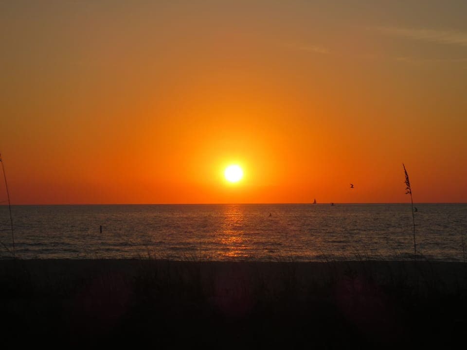 Sunsets on Belleair Beach.....