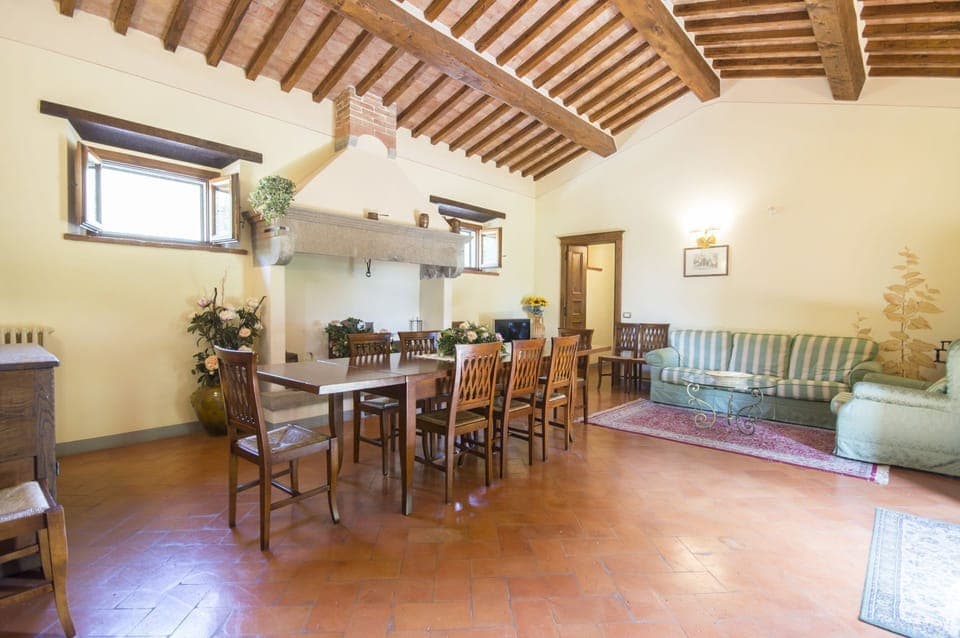 Dining room and living room