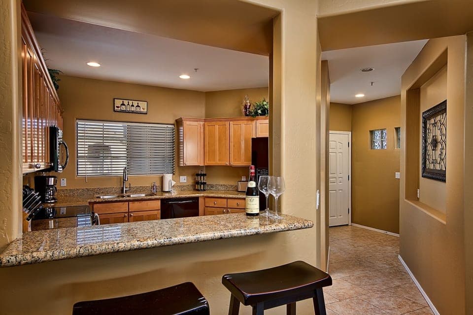 Breakfast Bar off Kitchen.