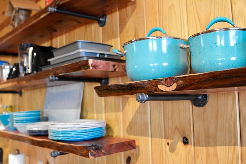 Kitchen pots, pans etc.
