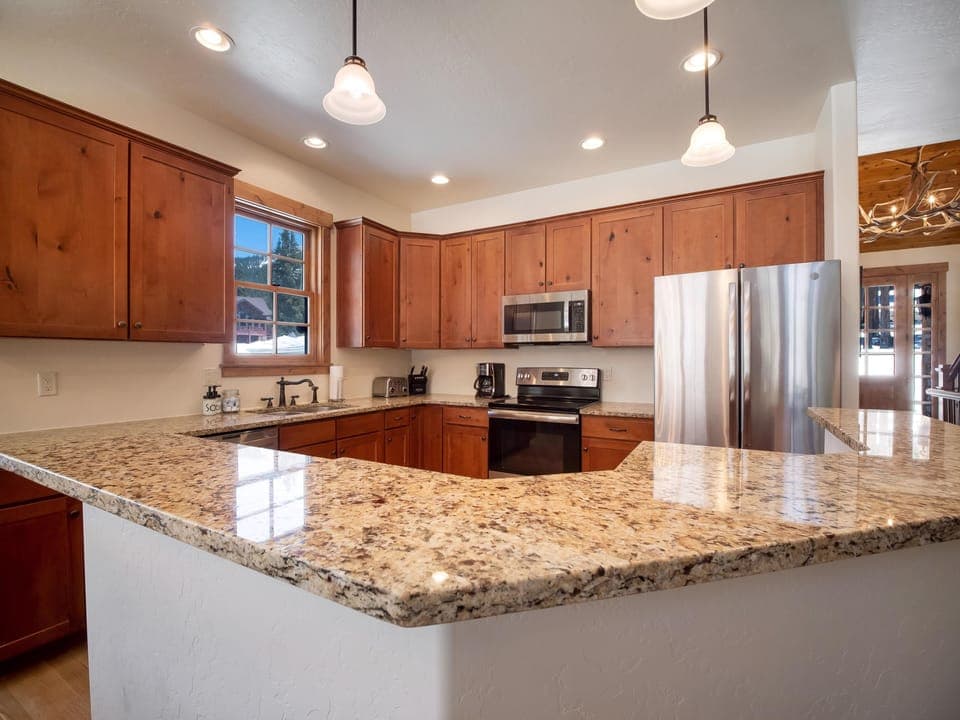Fully equipped kitchen
