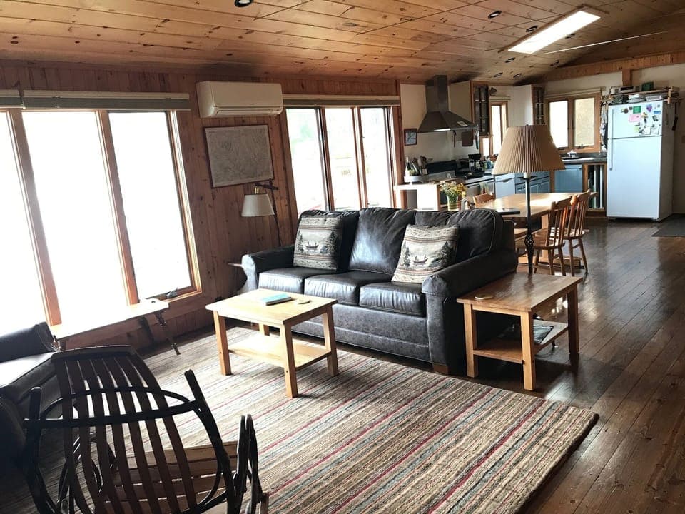 Big Open space - flow through cooking/dining/lounging.  All updated