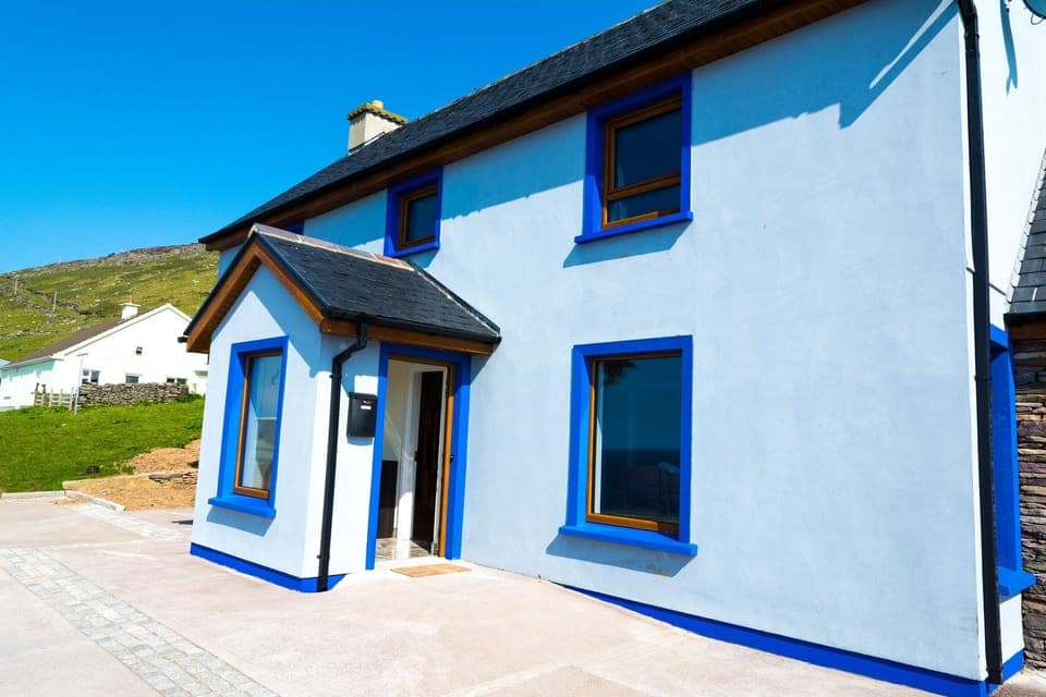 The front of the house 