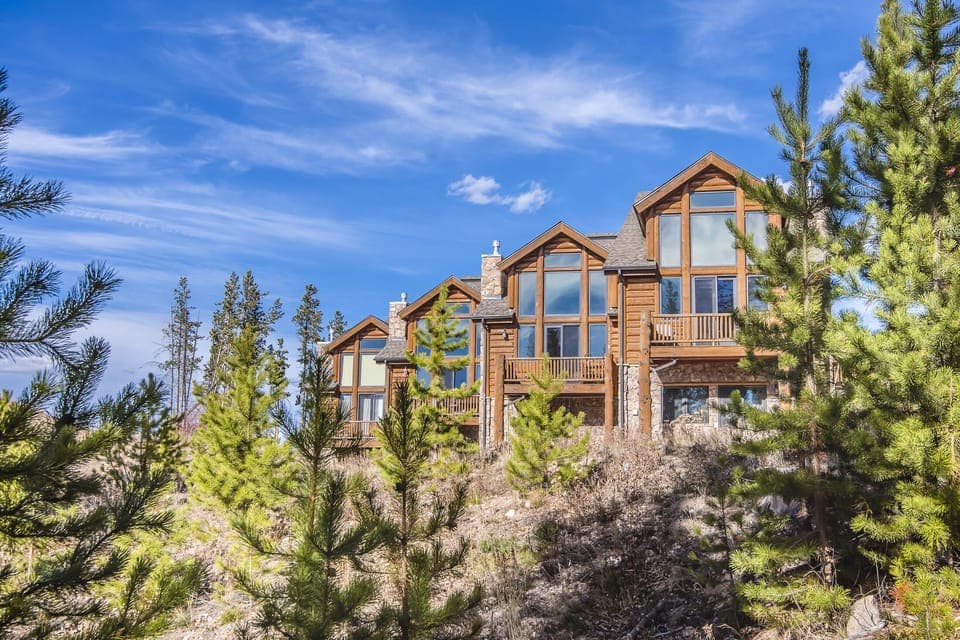 Exterior - This gorgeous home is nestled back in the timber.