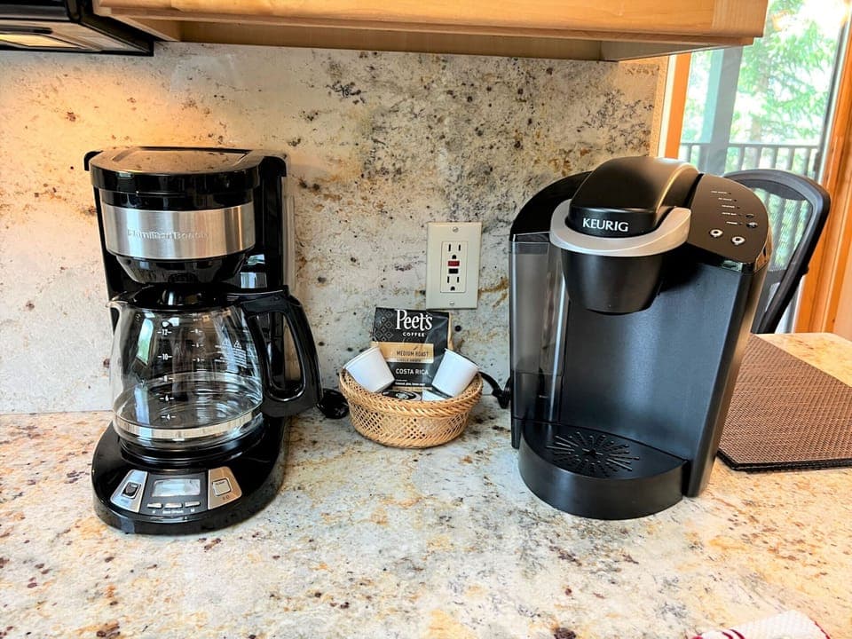 Coffee station to start the day