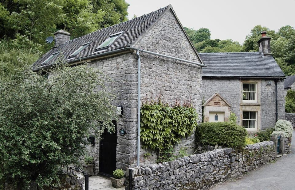 Old Millers Cottage on left