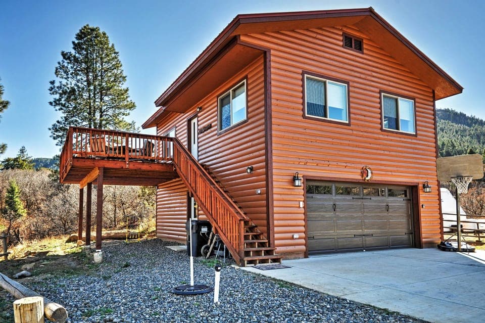 Pagosa Springs Vacation Rental | 2BR | 1BA | 720 Sq Ft | Stairs Required