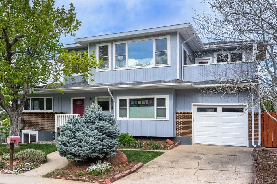 Front entry of home