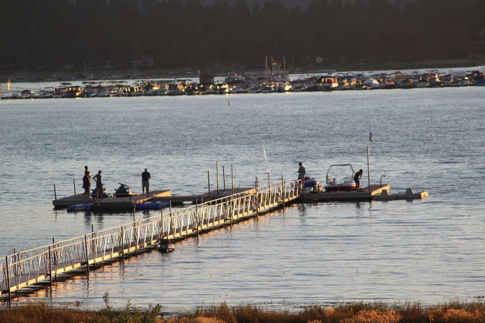 Our Dock is in place May through September