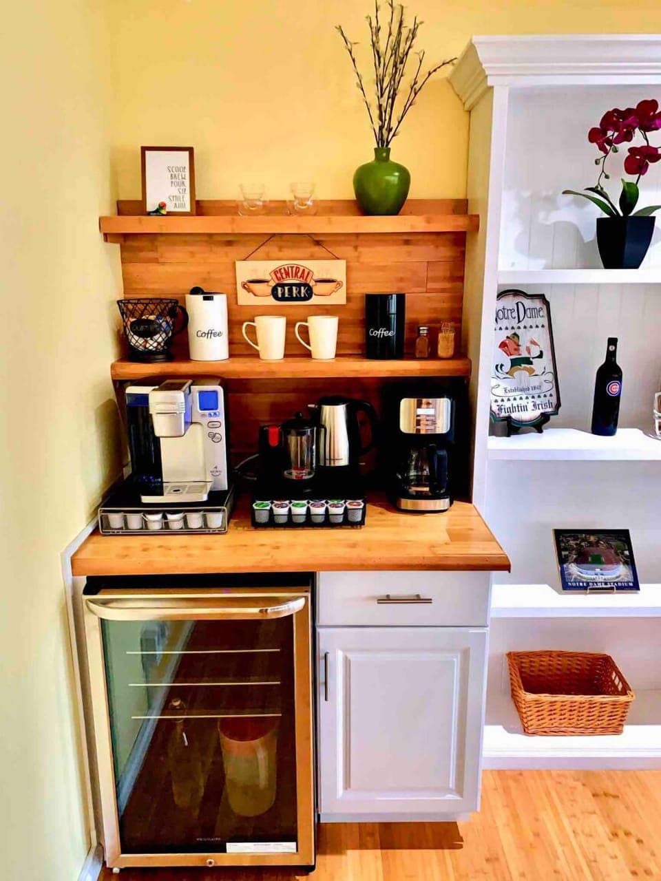The Coffee Bar - When it comes to coffee, having multiple options is key!  Keuri