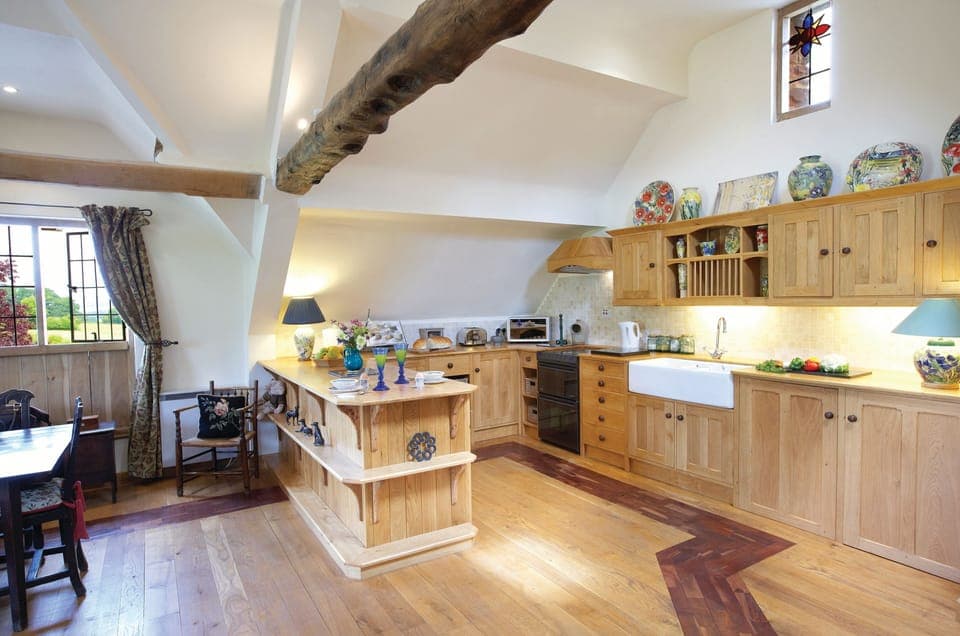 Ground floor:  Open-plan kitchen area