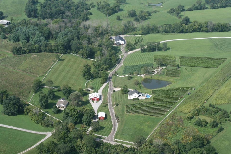 The grounds of Brianza. Plenty of walking opportunities