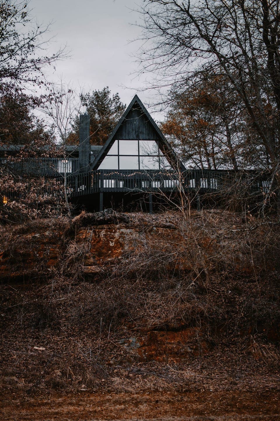 Back Exterior of Crockett's Lodge