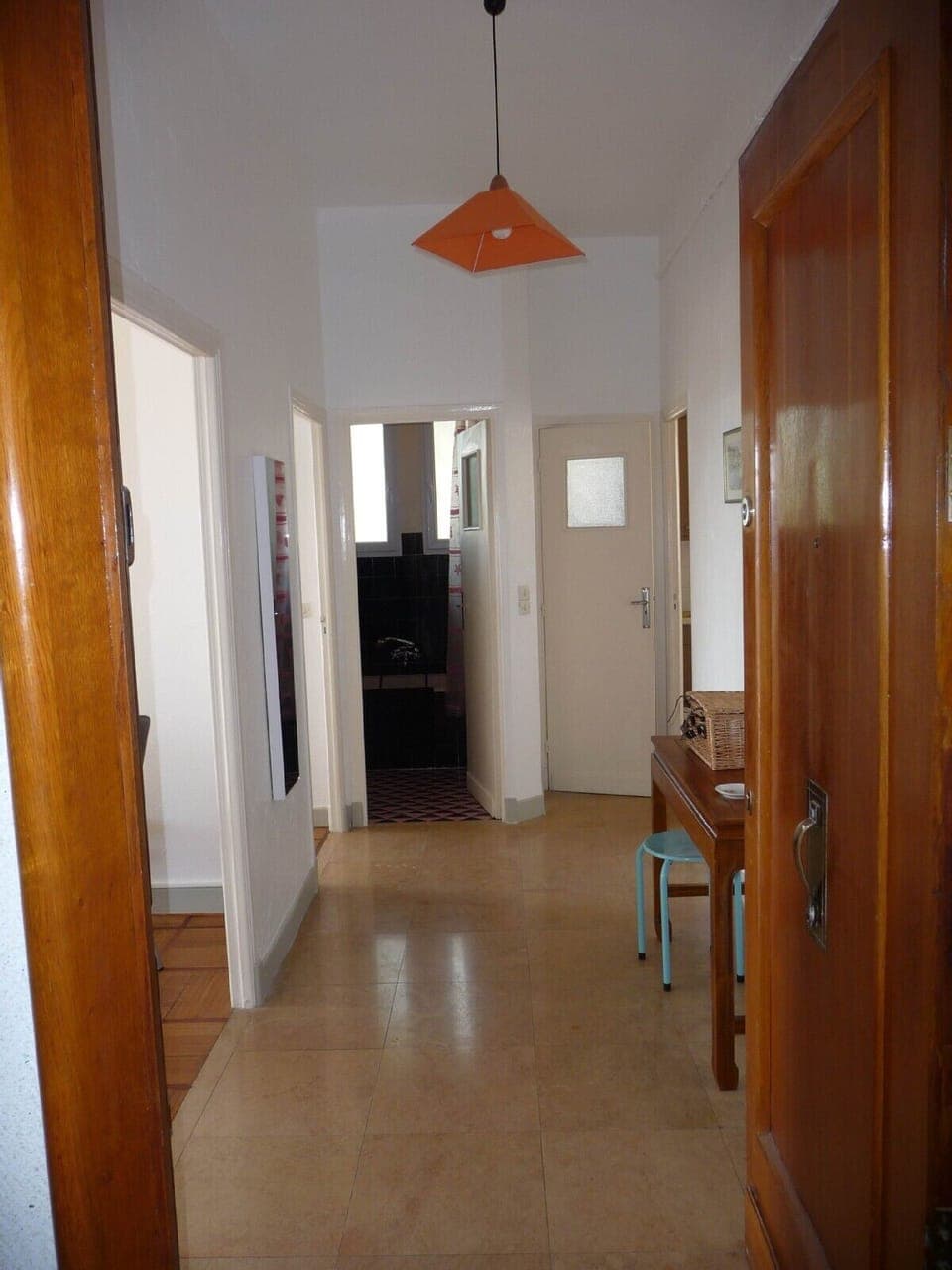 Corridor (view from the entrance of the apartment)