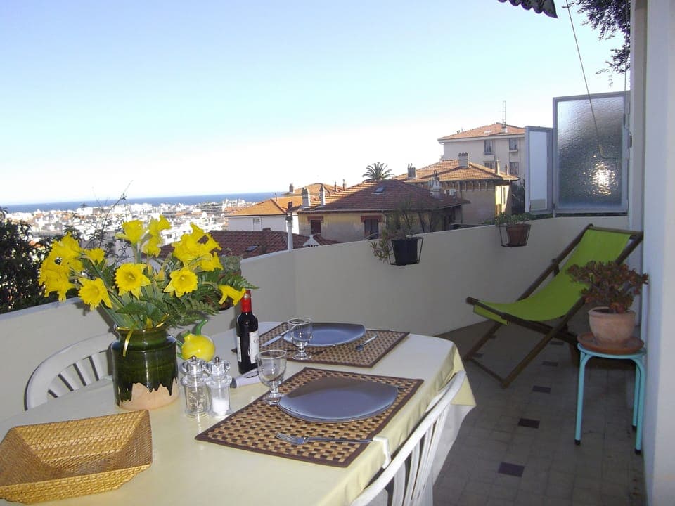 sea view from the terrace