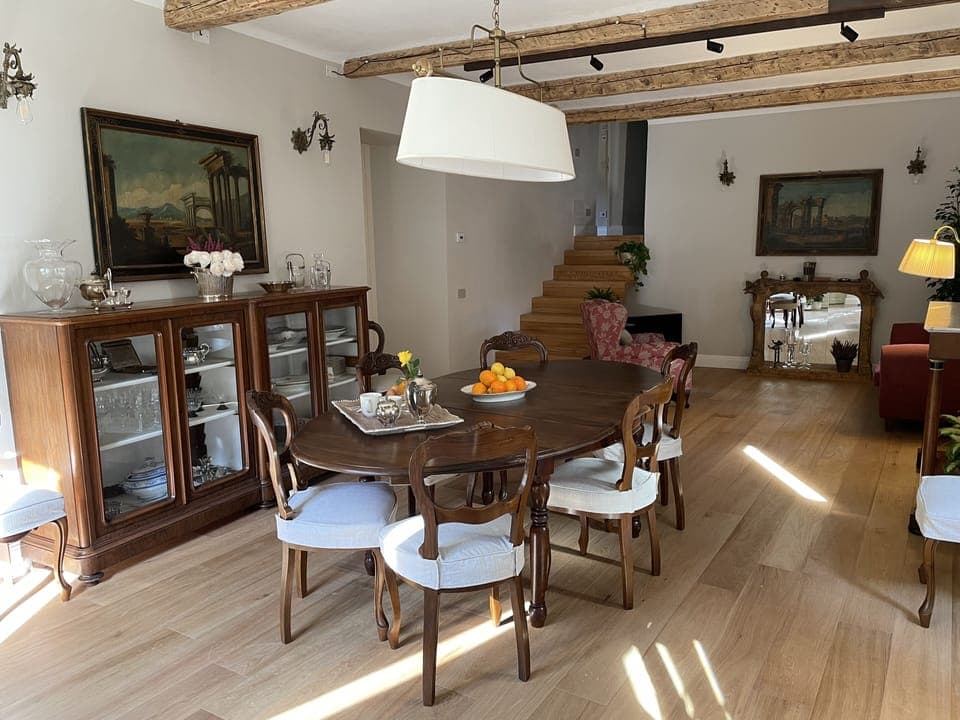 'Casa Burlamacchi' Tinello's dining and living room