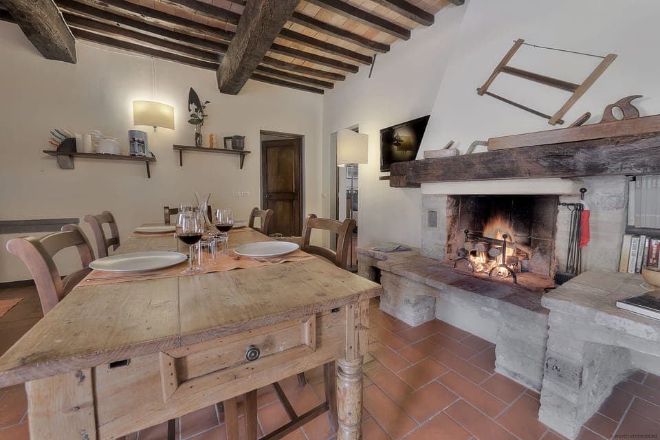 One of the 3 livingrooms inside the Villa.