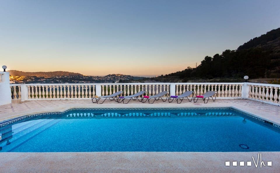 The private enclosed pool — the cool summer spot, ideal for the little ones.