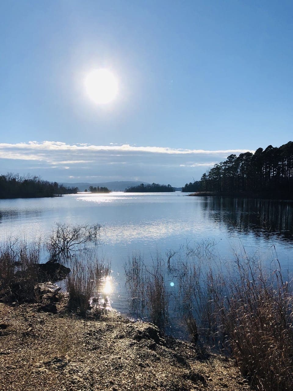 Lake just a few minutes from home.