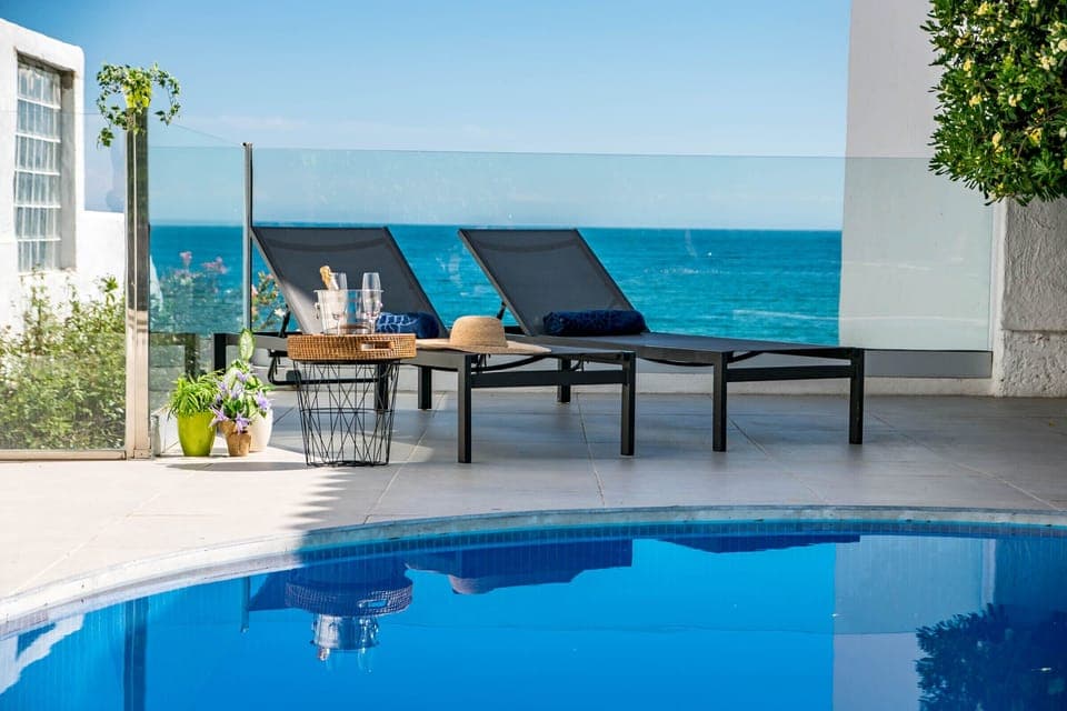 View from garden terrace 