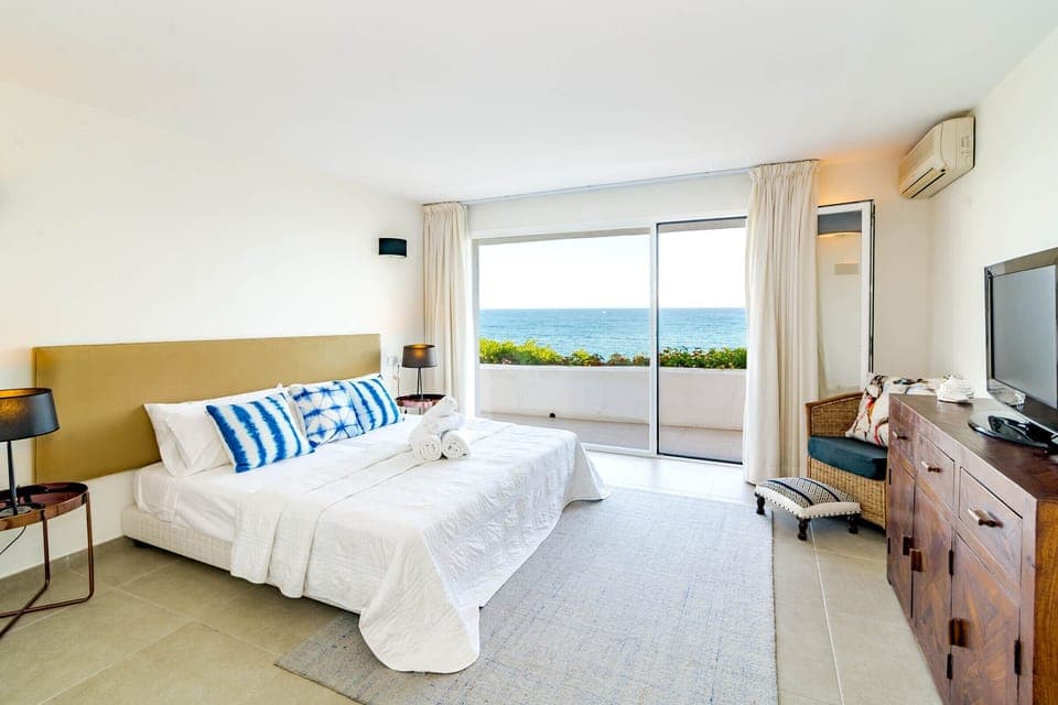 Blue Beach Level Bedroom