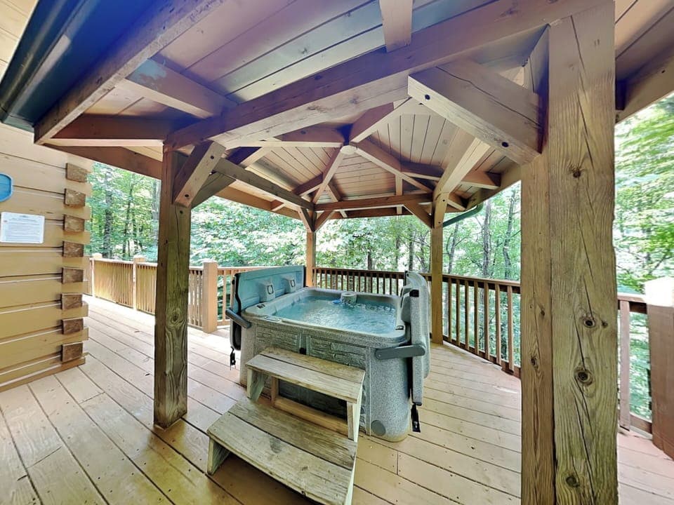 New Hot Tub & Deck