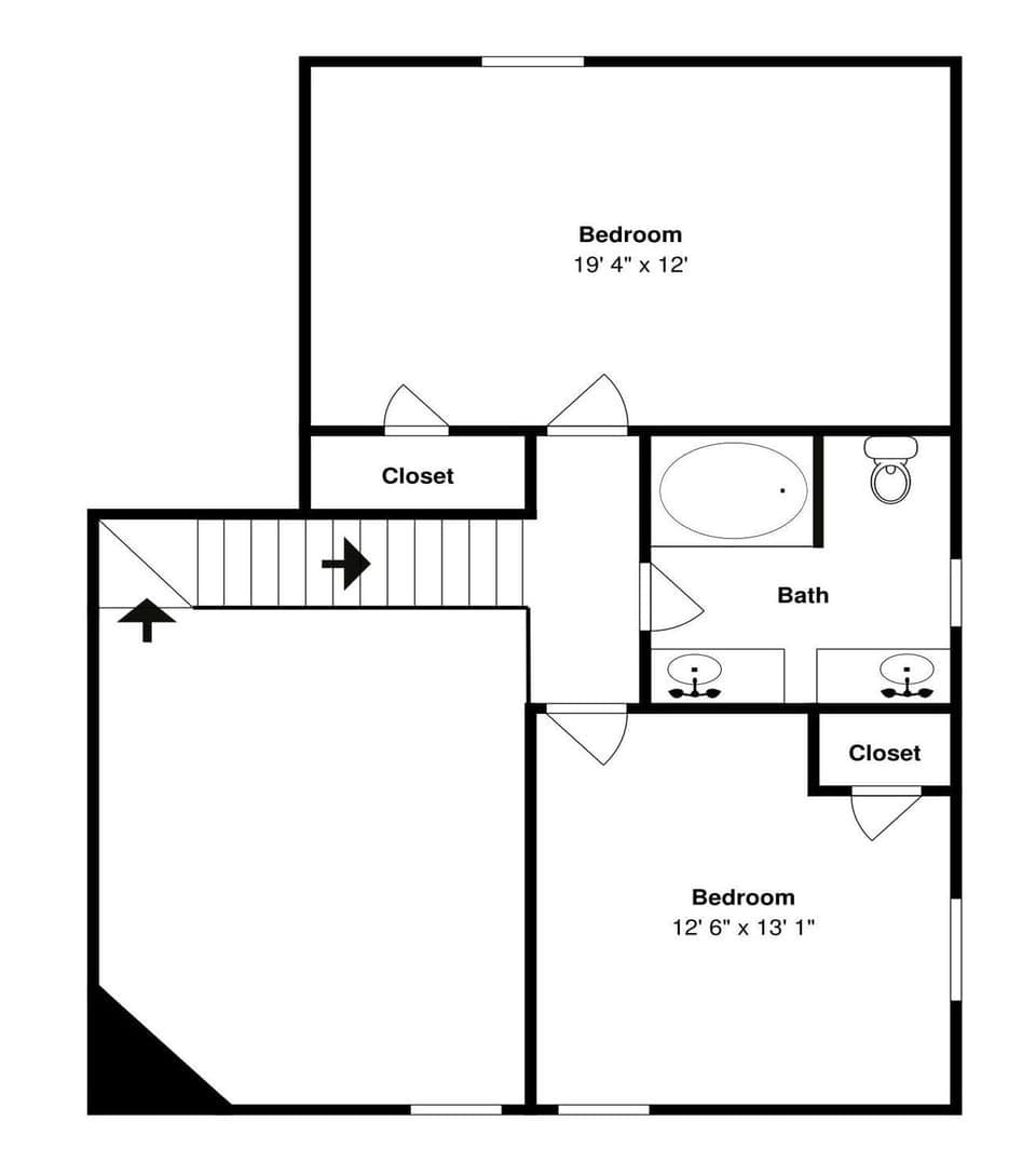 Floor Plan, Second Floor