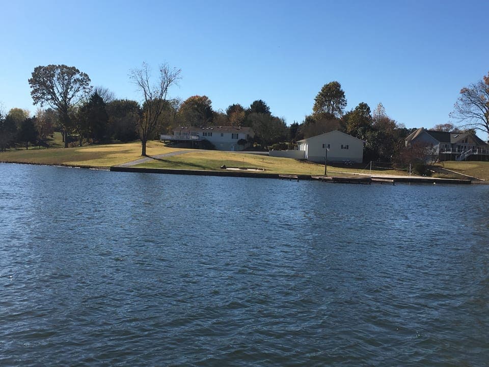 View from the water.