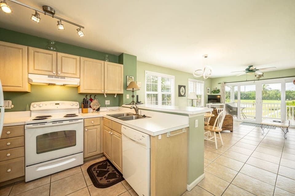 Kitchen - Full Kitchen. Coffee maker, blender, toaster, microwave all you need to stay in for a meal.