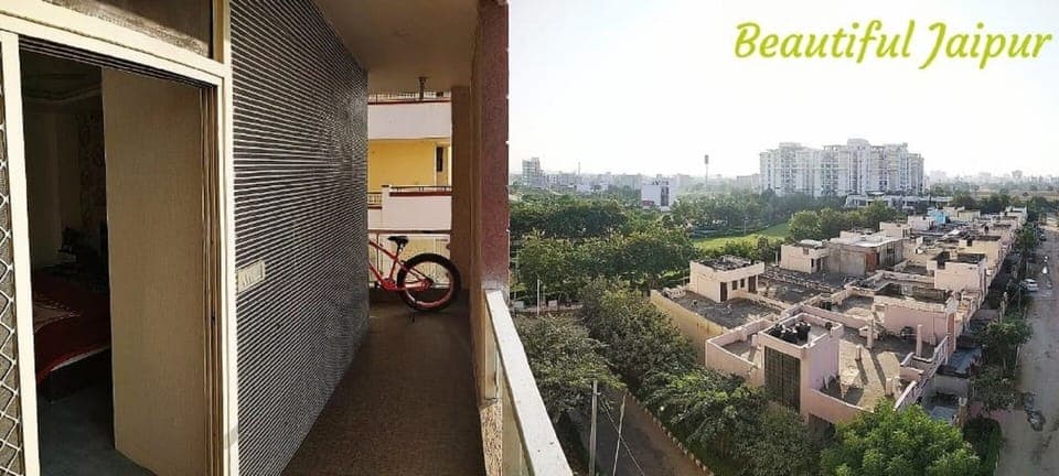 Beautiful City View With Gardan View and can also be seen Aravali Mountains