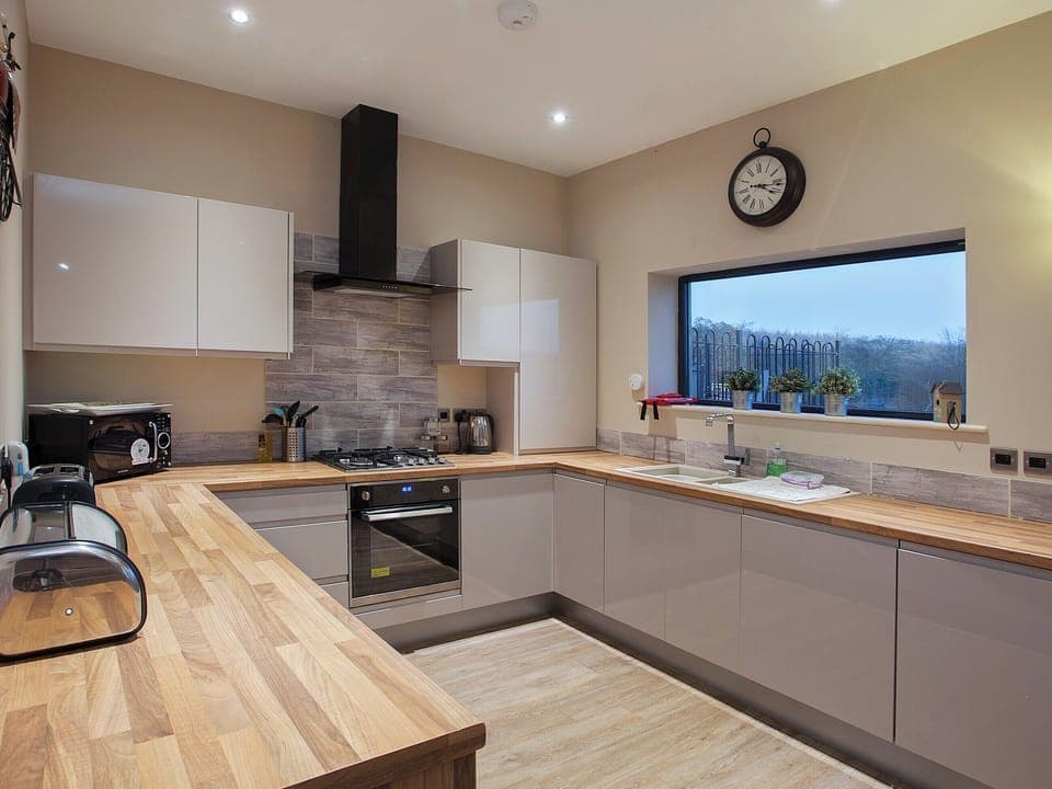 Modern fitted kitchen area | Number 1 - The Old Stables, Knitsley, near Lanchester