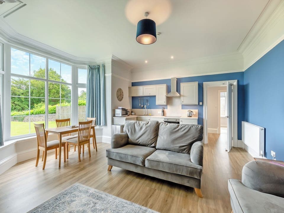 Open plan living space | Silverdale Apartment - Meathop Fell Caravan Club Apartments and Cottage, Meathop, near Grange-over-Sands