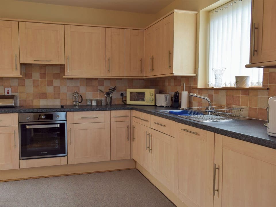 Well equipped kitchen area | Quiet - East Culkae Cottages, Sorbie, Newton Stewart